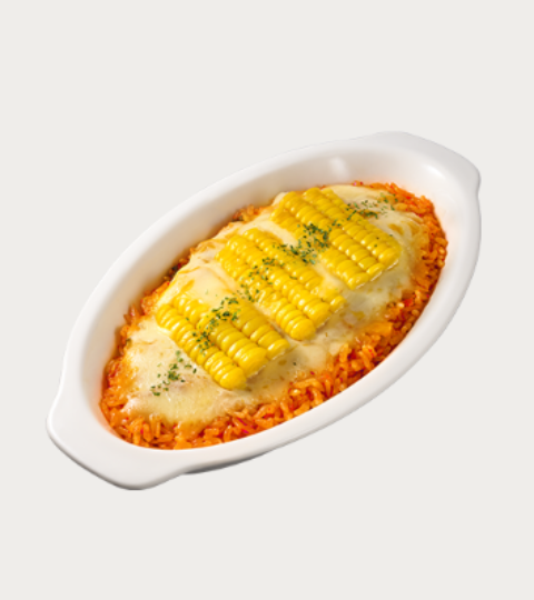 콘치즈 김치볶음밥
